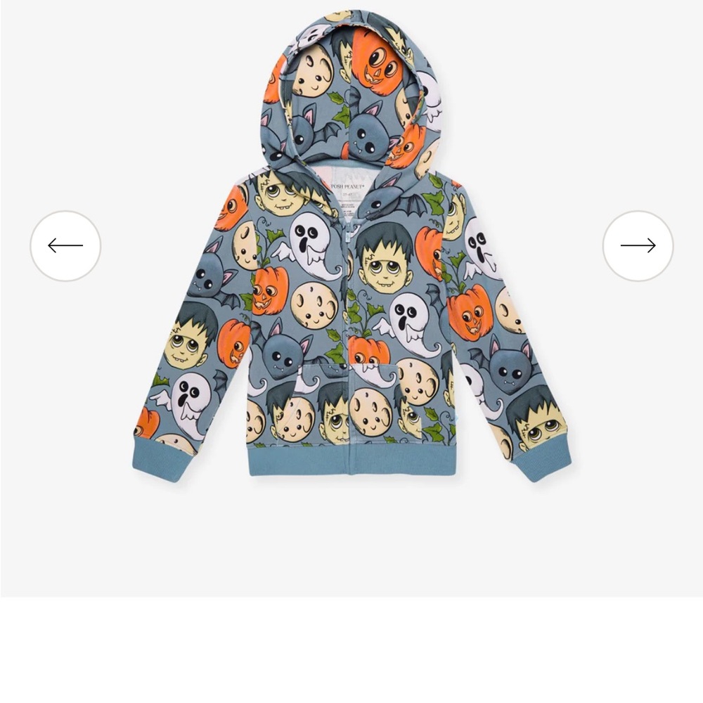Posh Peanut Blue Halloween Hoodie